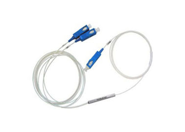 divisor de la fibra óptica 1x2, 1 en 2 hacia fuera el mini tipo dispositivo óptico del divisor del PLC