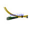 9 / Durabilidad de la fibra a dos caras del solo modo de Uniboot del cordón de remiendo de 125 fibras ópticas buena